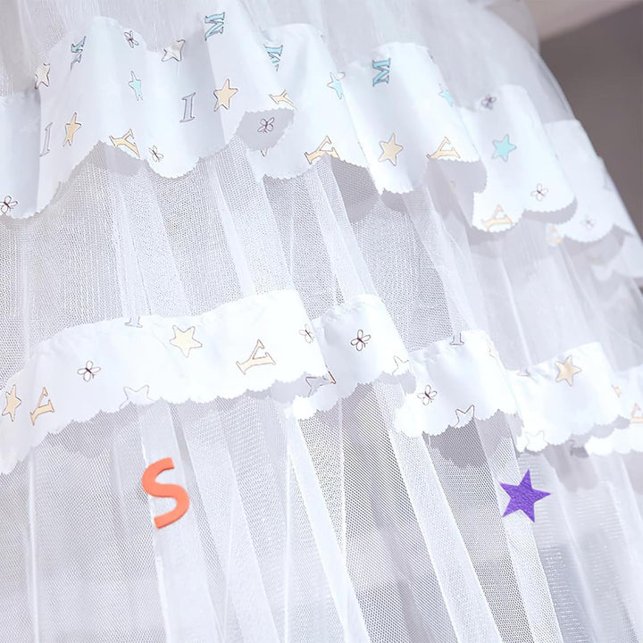 Betthimmel Mädchen Moskitonetz Bett Kinder Mosquito Netz Bett Himmel für Kinderzimmer Hängendes Mück