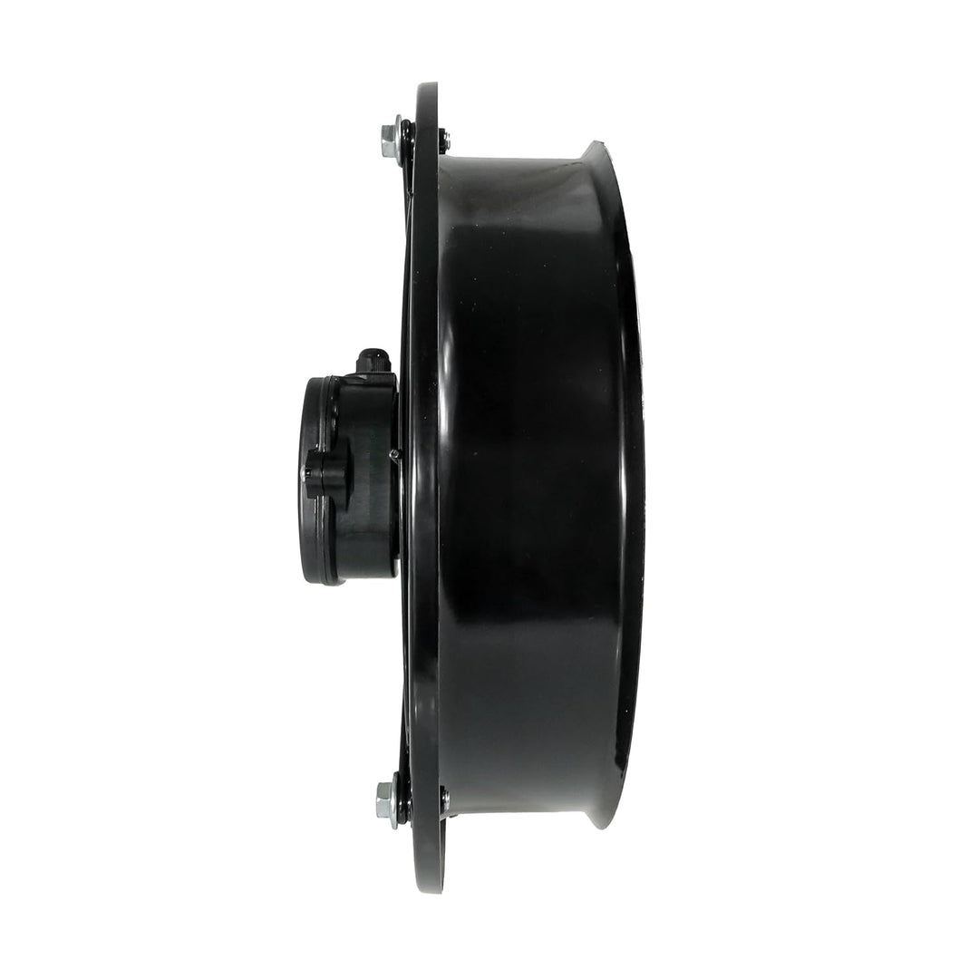 SYSTERM Wandventilator Axialventilator Lüfter mit Kugellagern, Stahl Industrieventilator für Dauerbe