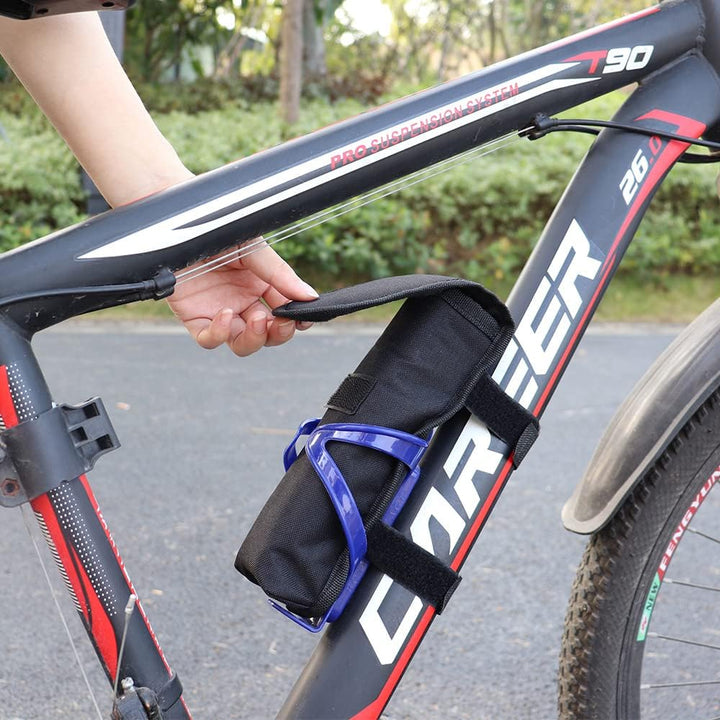Woowind Fahrradtasche Satteltasche für Mountainbikes mit Schnellverschluss | einfache Montage, robus