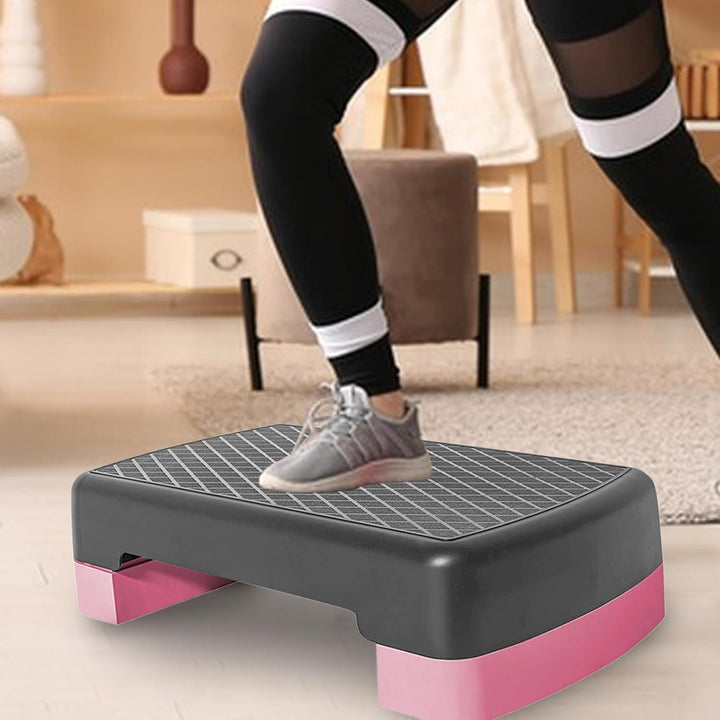 Fitness Stepper Für Zuhause, Aerobic Steppbrett 45 Cm, Grosse Hebeplattform Mit Rutschfestem, Spezie