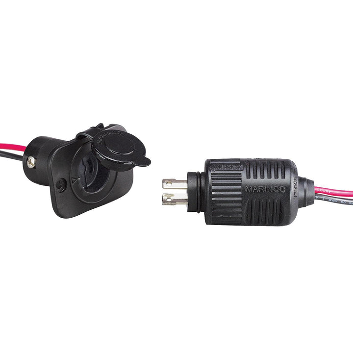 Marinco ConnectPro Buchse mit 2 Kabeln, 12VBRS2. Stecker und Buchse, Stecker und Buchse