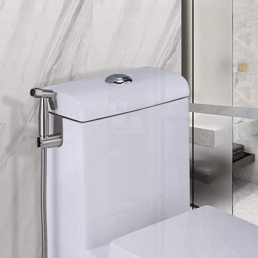 Bidet Edelstahl Handbrause, Muslimische Edelstahldusche Und Baby-StoffwindelsprüH Kit Mit Wasserhahn