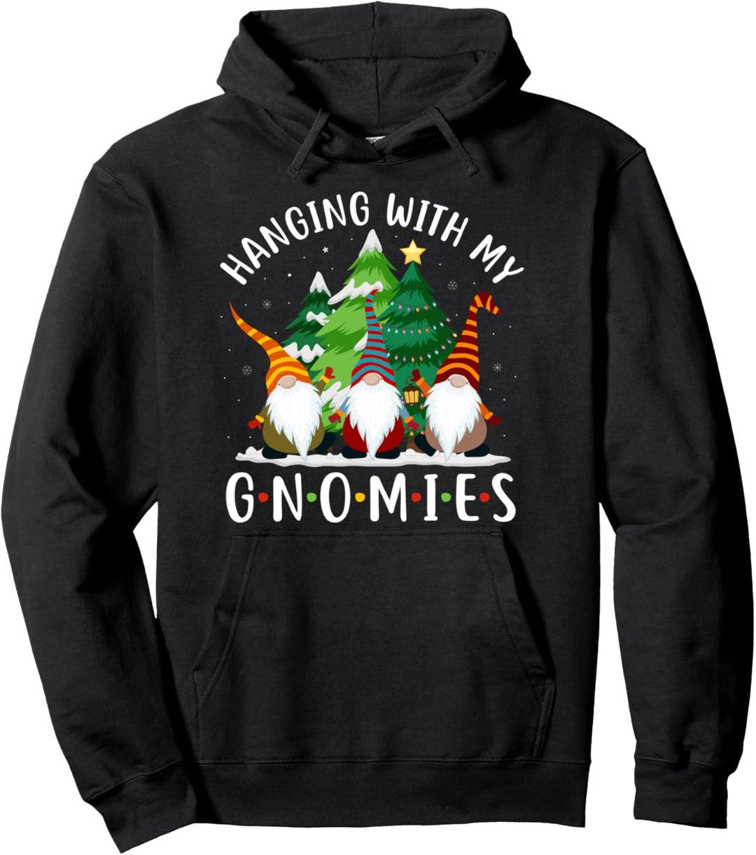 Hängender Weihnachtsbaum mit Aufschrift "My Gnomies" Pullover Hoodie
