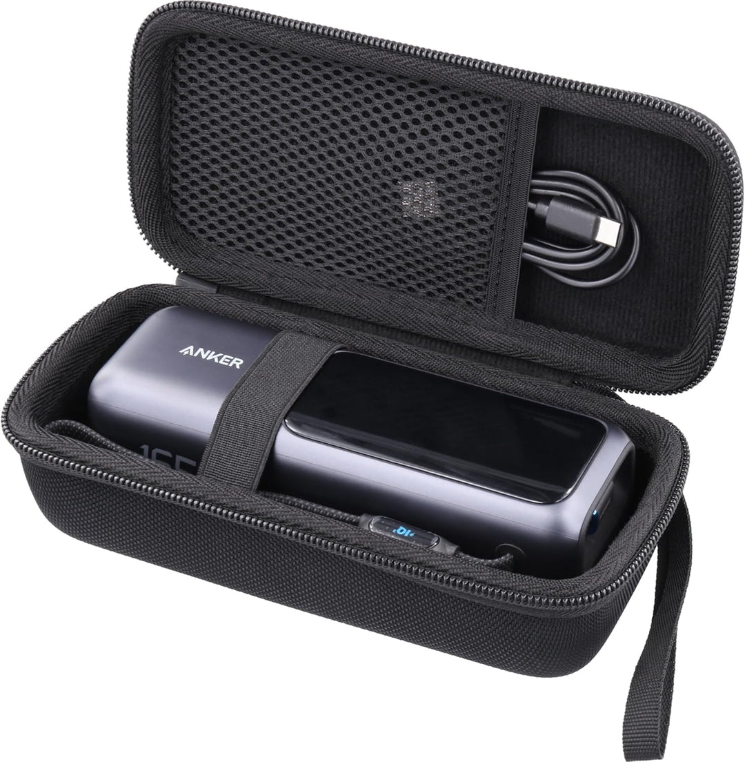 co2CREA Hart Tragbare Schutzhülle Etui Tasche für Anker Laptop Powerbank 25000mAh 165W Powerbank Tra