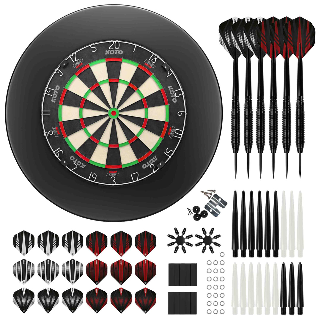 KOTO - King Pro + Surround + KOTO - Accessory Kit Steeltip Schwarz 90 Stück, 2 Sätze KOTO - Flights,