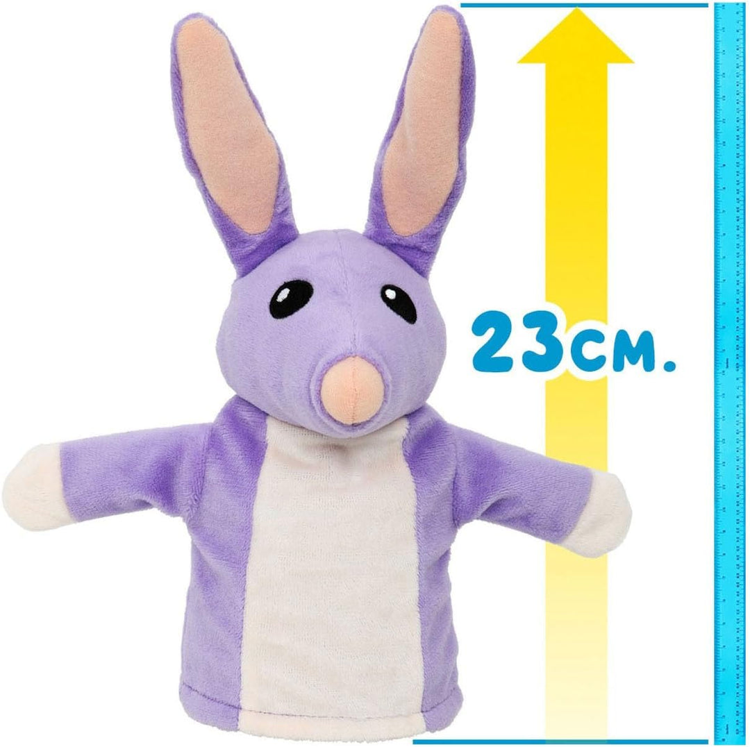 Bluey Bob Bilby Handpuppe aus Plüsch, 20,3 cm
