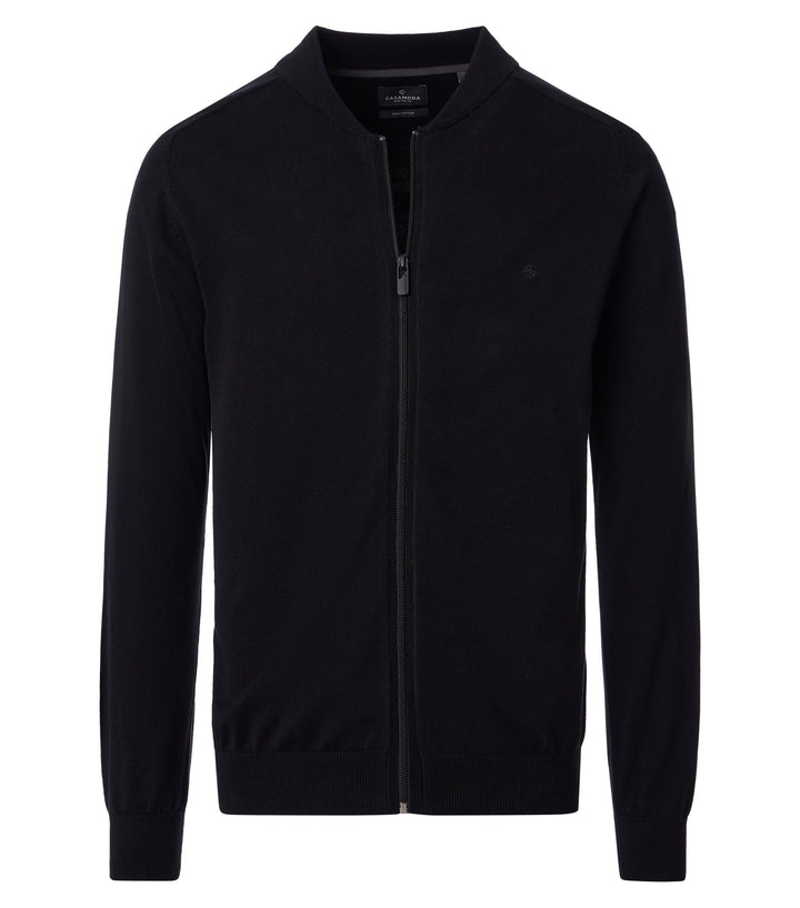CASAMODA Strickjacke Uni M Schwarz, M Schwarz