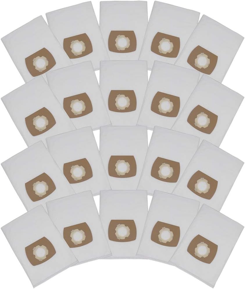 20 Premium Staubsaugerbeutel kompatibel für Kraft NTS 1400-30 / 30L / 715, 966 20 Staubsaugerbeutel,