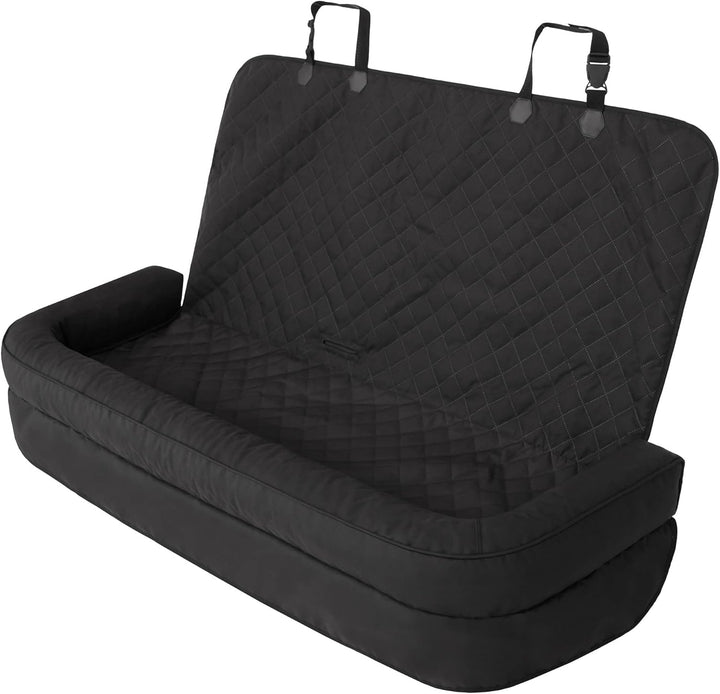 PillowPrim Hundeautositz, Hundedecke Auto rückbank, Transportbox Katze, Hundebox, Hundekorb, Hundege