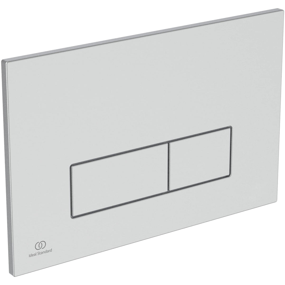 Ideal Standard R0119JG Oleas Betätigungsplatte Oleas P2 Pneumatic Toilet Flush Plate -Matt Chrome Ch