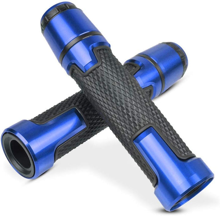 YIEBA 22mm 7/8'' Universelle Motorradhandgriffe Motorrad Lenkergriffe Griff Griffgummis Für Multistr