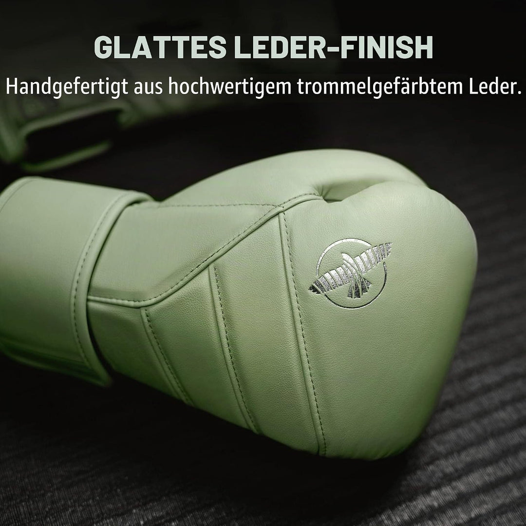 Hayabusa T3 Kanpeki Bokshandschoenen 14oz Sommerliches Moosgrün, 14oz Sommerliches Moosgrün