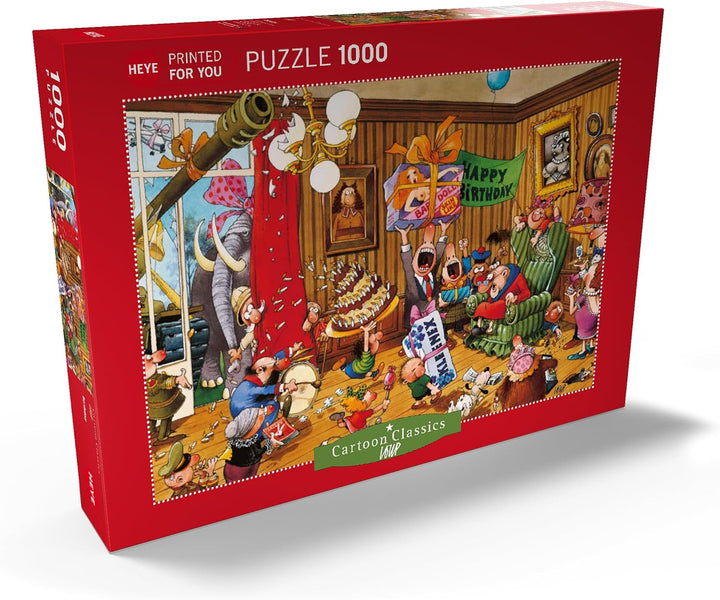 Birthday - Jean-Jacques Loup - Cartoon Classics - Premium 1000 Teile Puzzle - MyPuzzle Sonderkollekt
