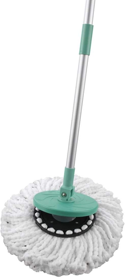 CLEANmaxx Ersatz-Moppaufsatz 2er-Set für Power-Wischmopp | Saugfähige Mikrofaser, ideal für Laminat,