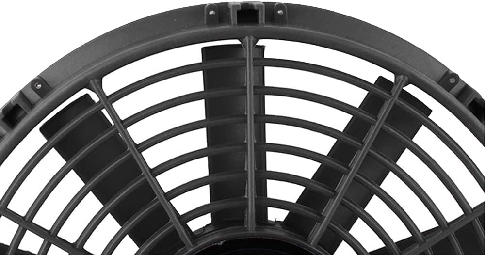 Riloer 12" Auto Elektrischer Kühler Push-Pull Zwischenlüfter, Universal Slim Elektrischer Lüfter für