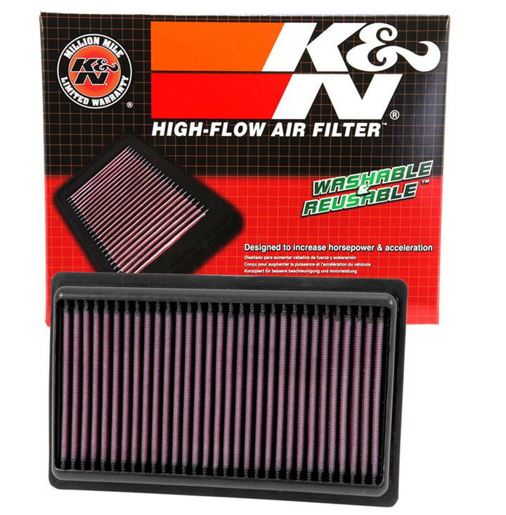 K&N 33-5014 Motorluftfilter: Hochleistung, Prämie, Abwaschbar, Ersatzfilter,Erhöhte Leistung, 2014-2