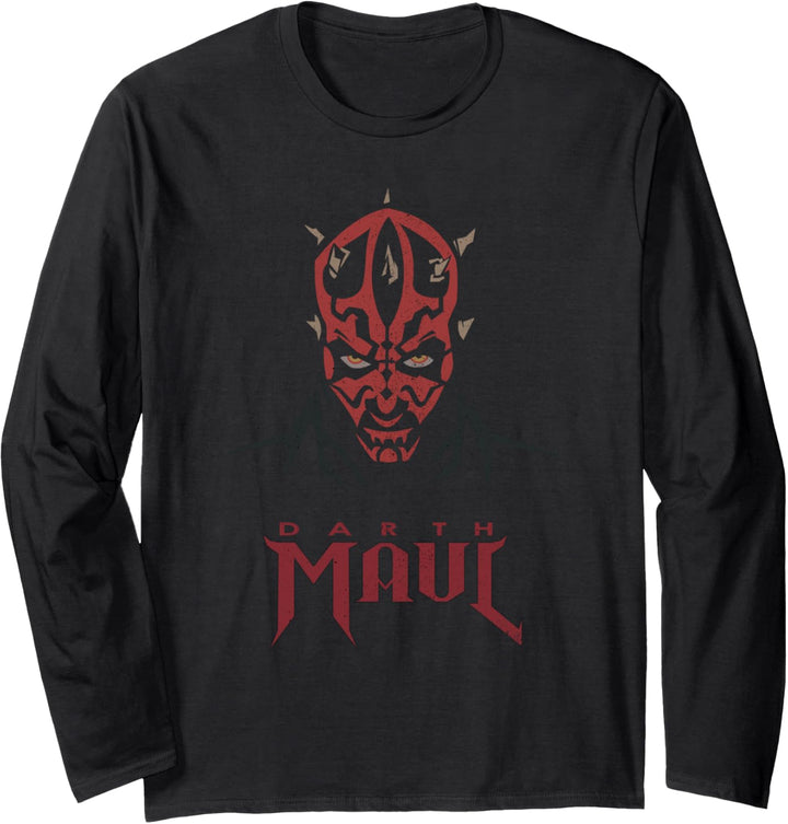 Star Wars Darth Maul Sith Lord Langarmshirt