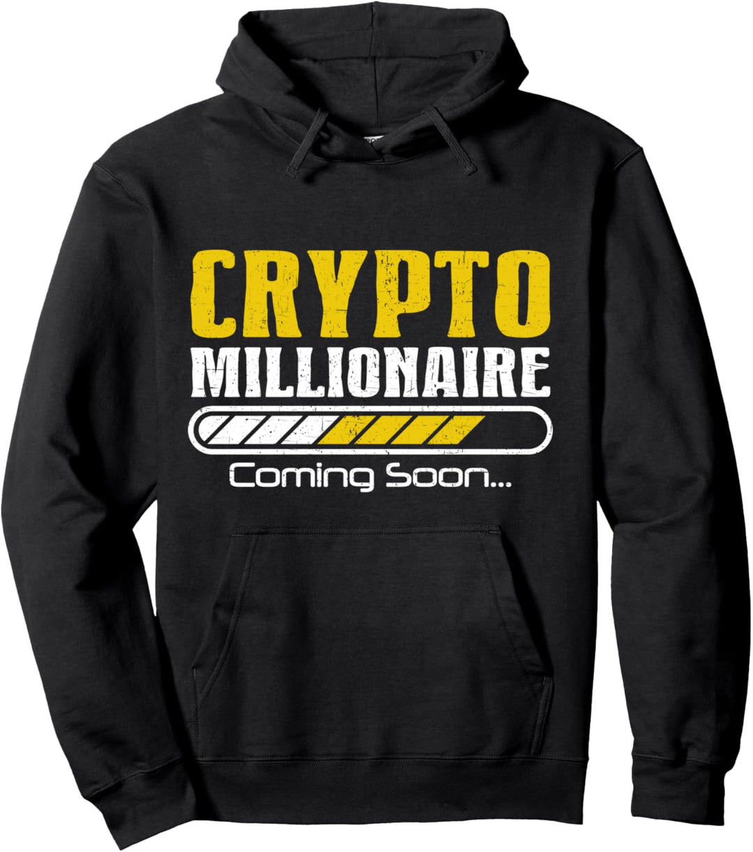 Lustige Bitcoin Krypto Währungsblockkette Pullover Hoodie