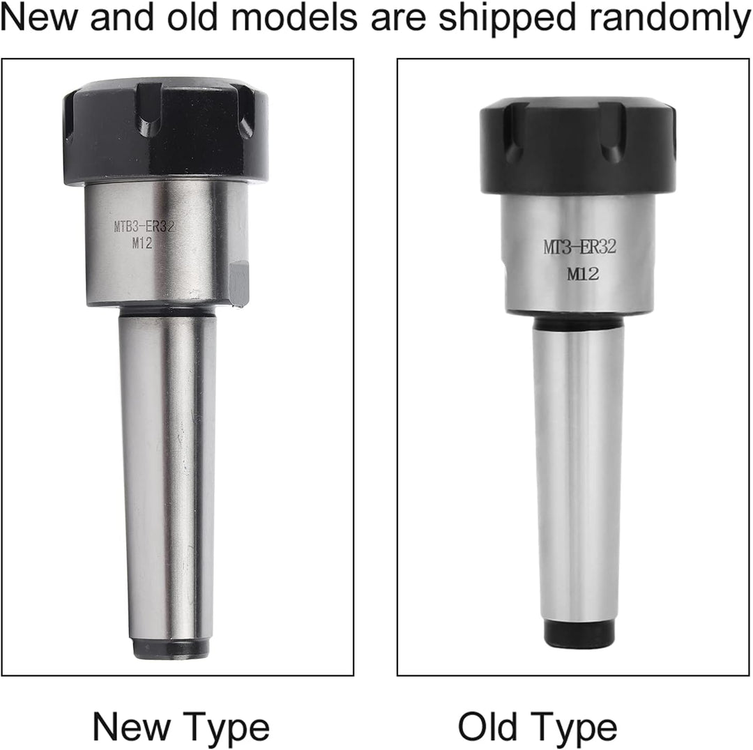 Spannzangenhalter, 1 Stück MT3 ER32 M12 Spannzangen-Morsekegelhalter + 6 Stück ER32 Federzangen CNC-