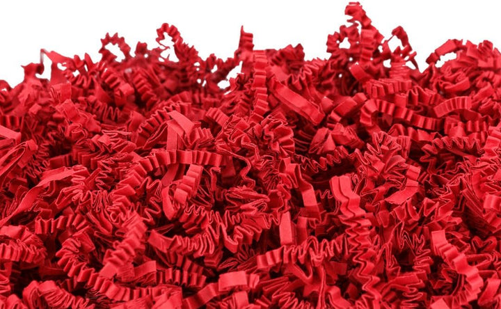 SizzlePak 024, Deep Red, Dunkelrotes Füllmaterial und Polsterpapier zum Füllen, Polstern, Ausstopfen