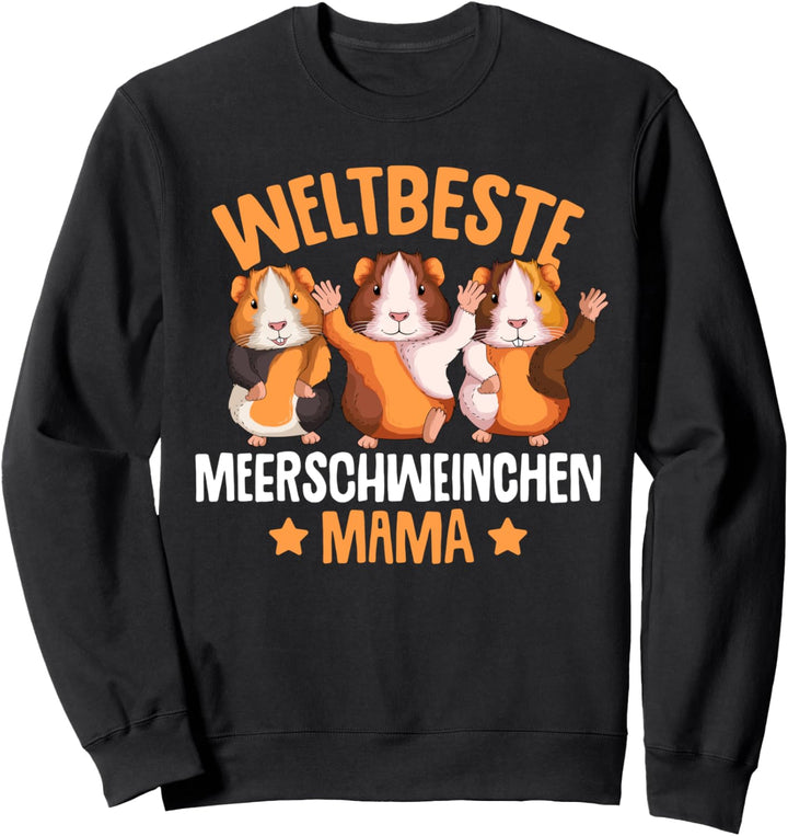 Meerschweinchen Mama Frauen Mädchen Meerschwein Sweatshirt