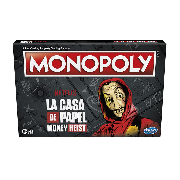 Monopoly: Netflix Haus des Geldes/La Casa de Papel Edition, Brettspiel für Erwachsene und Teenager,