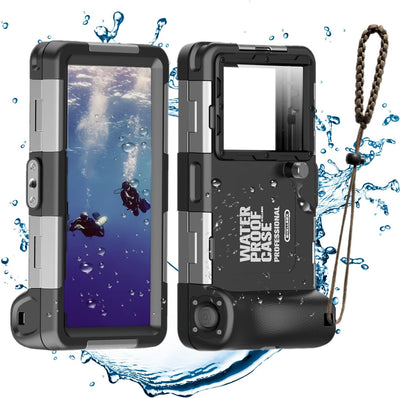 IPX8 Wasserdichte Handyhülle zum Schwimmen unter Wasser Hülle Universal Smartphone Tauchen Abdeckung