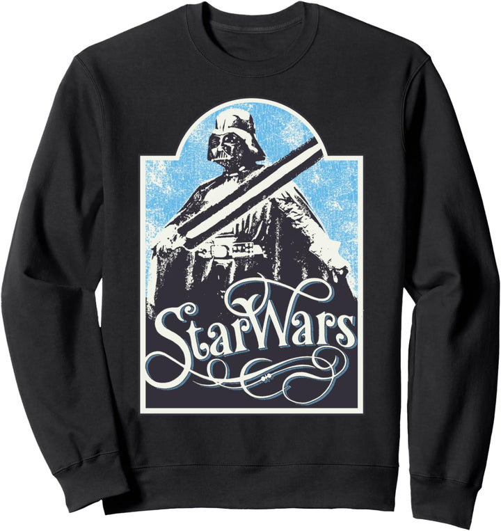 Star Wars Retro Vader Poster Sweatshirt