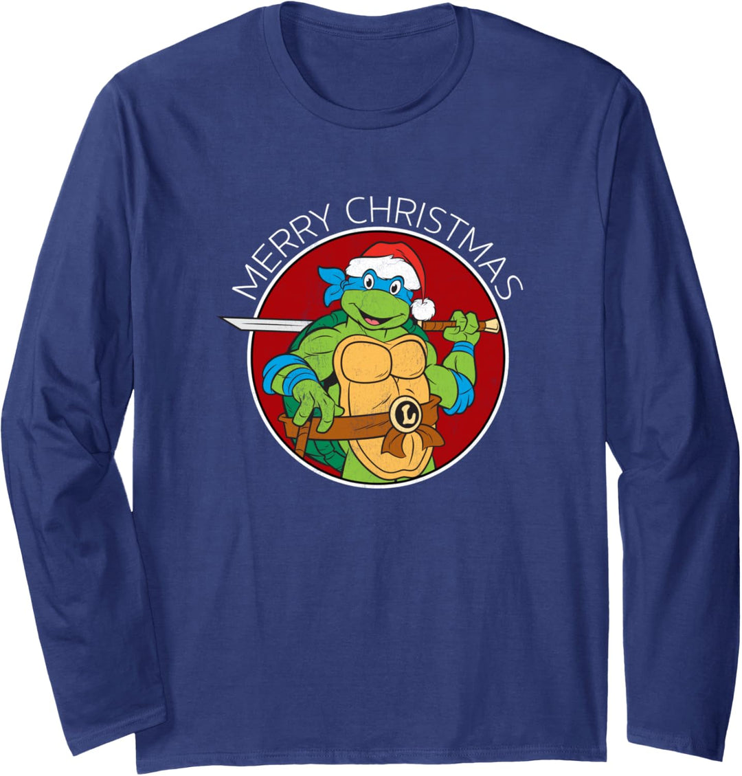 Teenage Mutant Ninja Turtles Leonardo Christmas Langarmshirt
