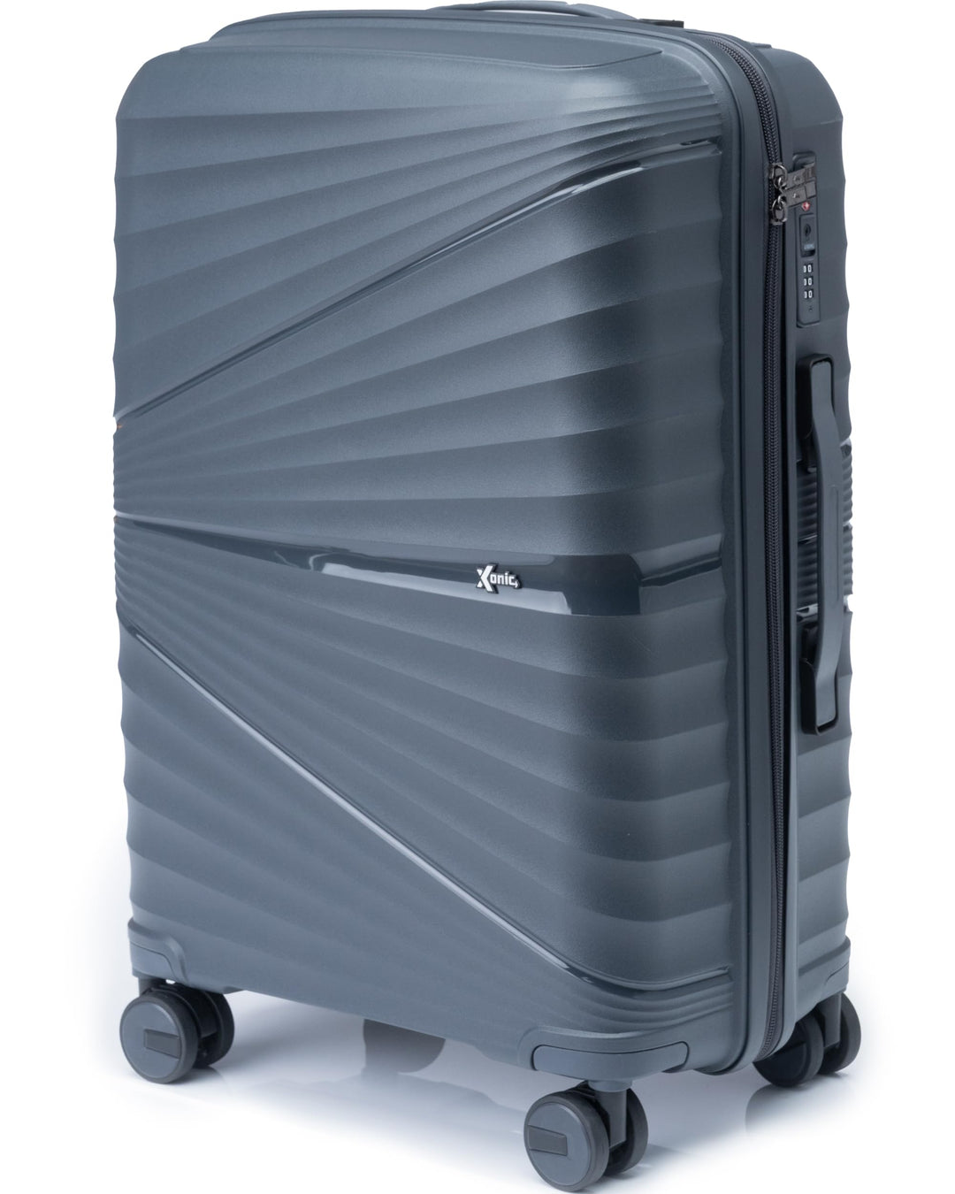 Xonic® Hartschalenkoffer L für 65L - Bruchsicherer Rollkoffer Polypropylen mit 360° Doppelrollen &amp; T