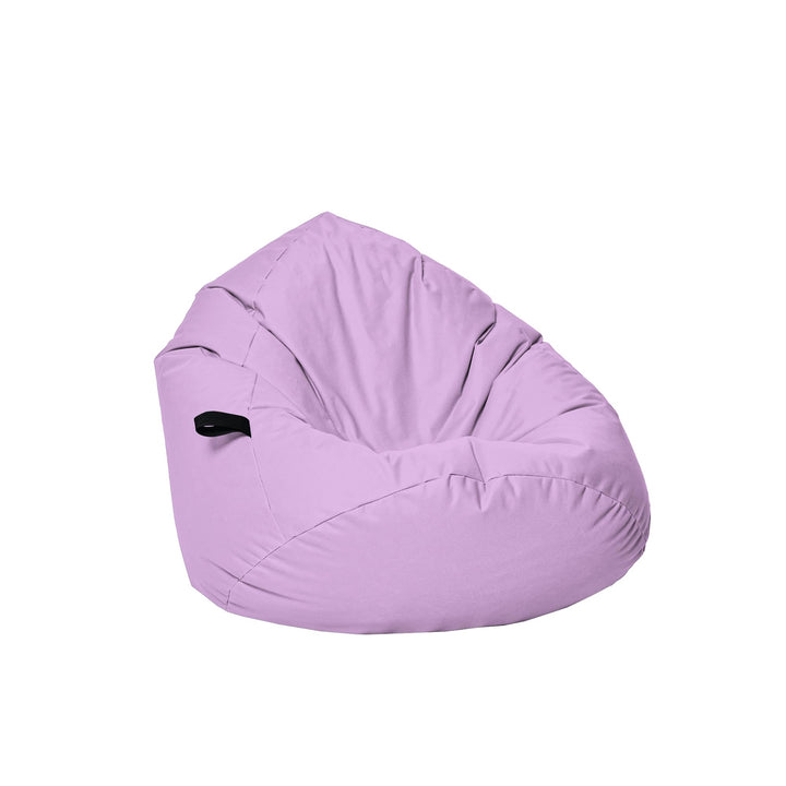 Sitzsack Tropfenform Kastanie - für Kinder &amp; Erwachsene – Indoor wie Outdoor da er Wasserfest ist– f