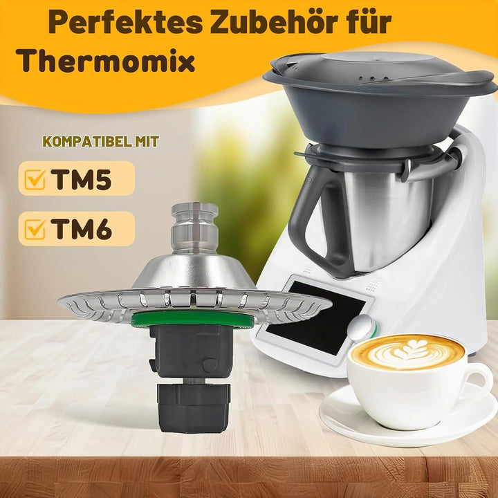 Milchaufschäumer-Aufsatz für Thermomixer TM5 TM6, Mixer-Zubehör für tm6, Milchschäumteile für Lattes