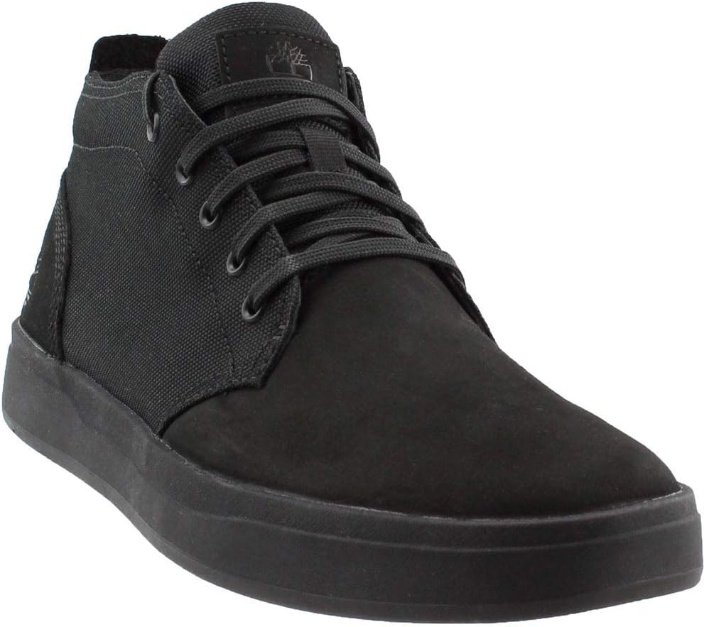 Timberland Davis Square Herren Sneaker TB 0A1T16 001 schwarz 43.5 EU Schwarz, 43.5 EU Schwarz