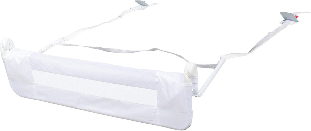 Safetots Bettgitter Weiss, 90cm breit x 40cm hoch, Bettschutzgitter für Kleinkinder zur Sicherheit,