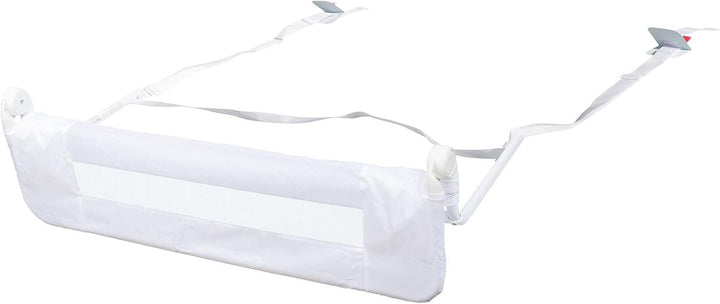 Safetots Bettgitter Weiss, 90cm breit x 40cm hoch, Bettschutzgitter für Kleinkinder zur Sicherheit,