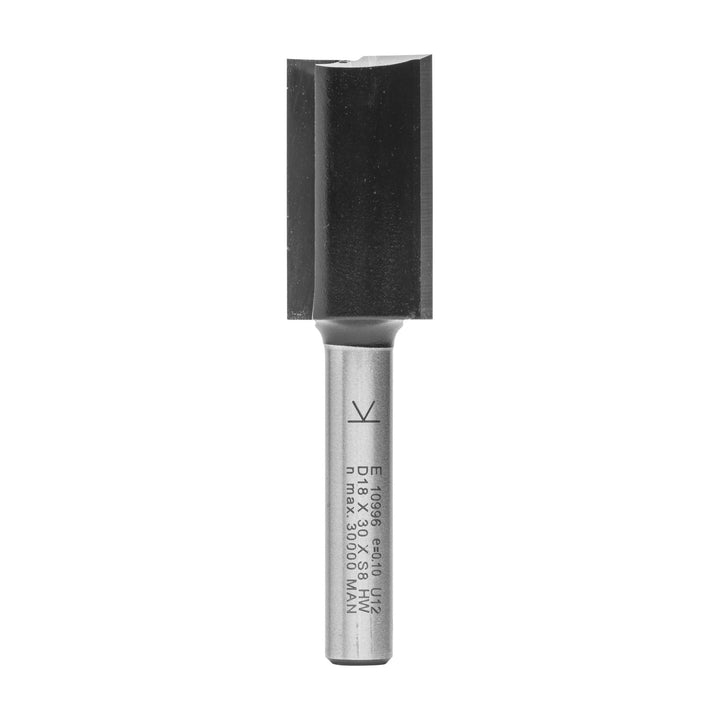 ENT 10996 Nutfräser HW, Schaft (S) 8 mm, Durchmesser (D) 18 mm, NL 30 mm, SL 40 mm, GL 70 mm, mit Ha