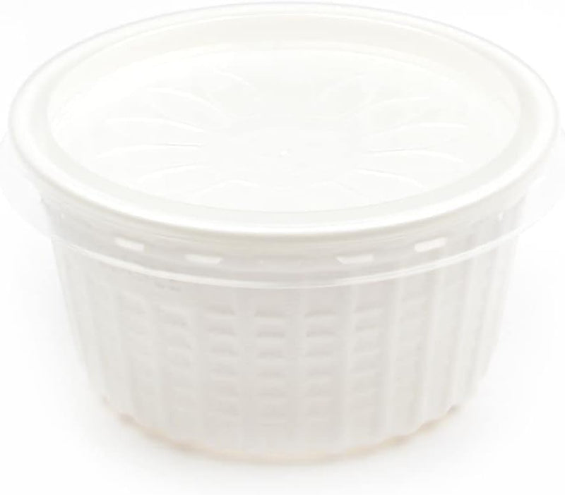 100-600 Stück Suppenbecher mit Deckel, 500ml weiss 100% Recyclable suppenschalen Soup to Go Containe