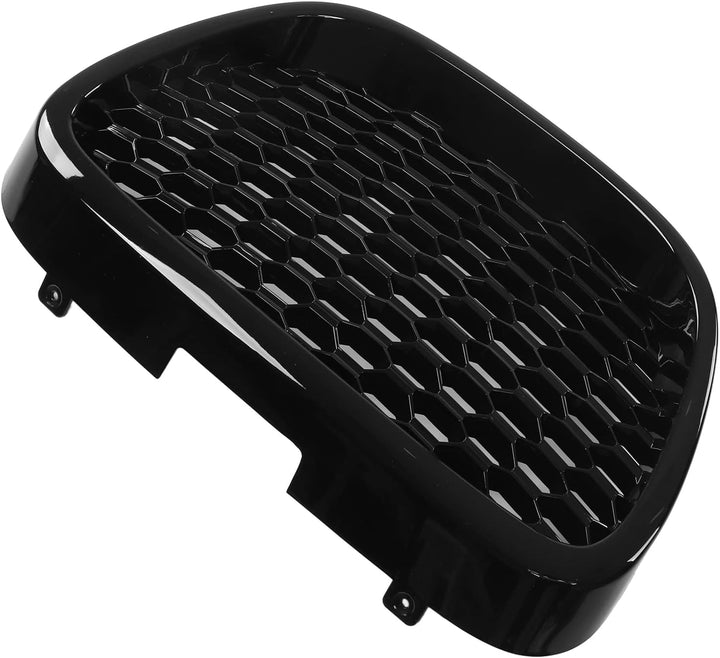 Motorhaube Lüftungsgitter Abdeckung Kühlergrill 1133007 Glänzend Schwarz Hitzebeständiger Stossfänge