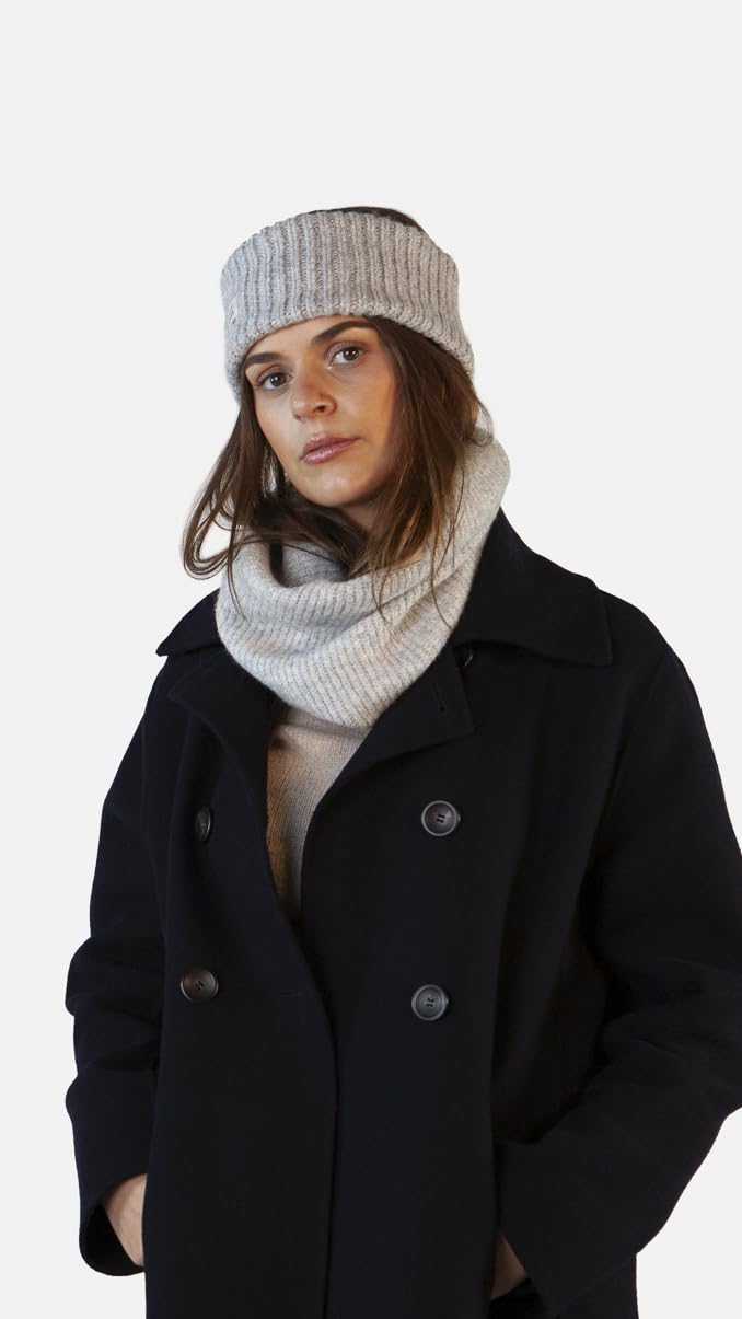 Barts Zias Headband Heather Grey Einheitsgrösse, Einheitsgrösse