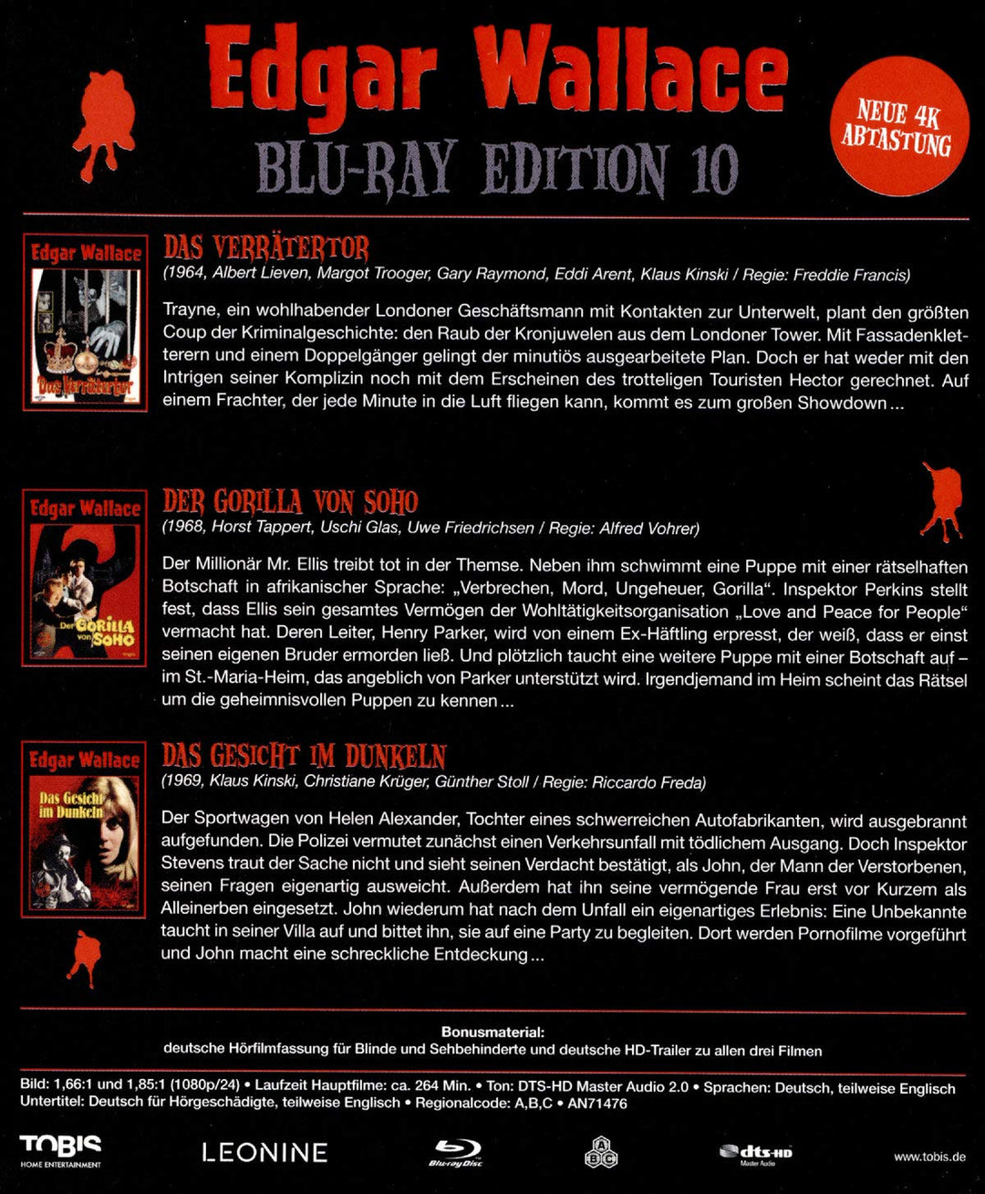 Edgar Wallace Edition 10 [Blu-ray], Blu-ray