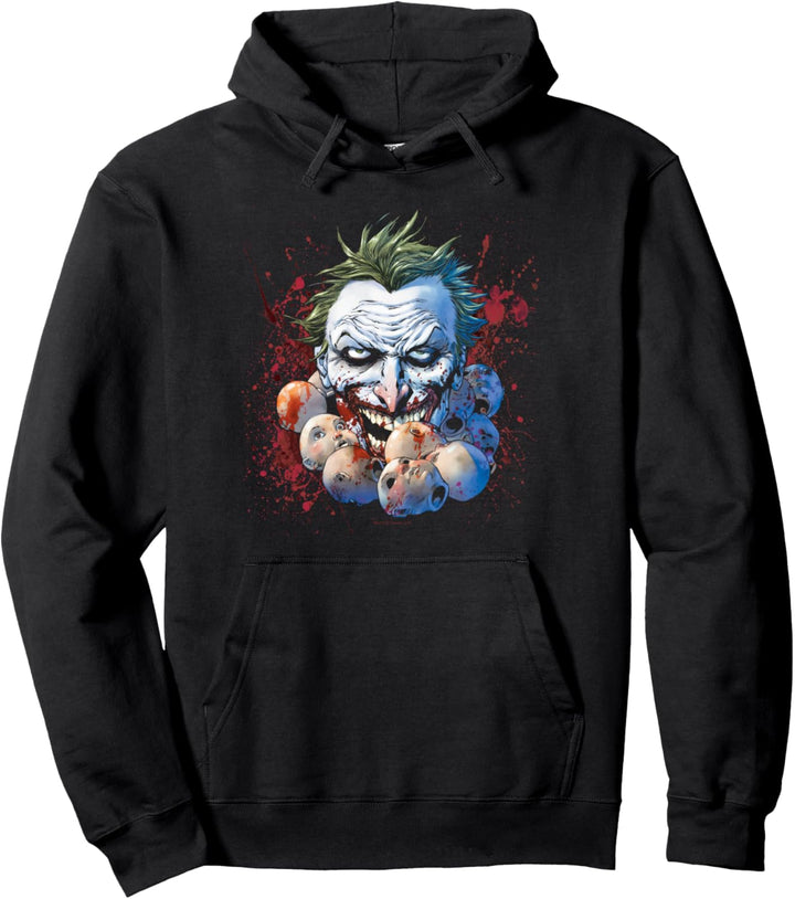 Batman The Joker Doll Heads Pullover Hoodie
