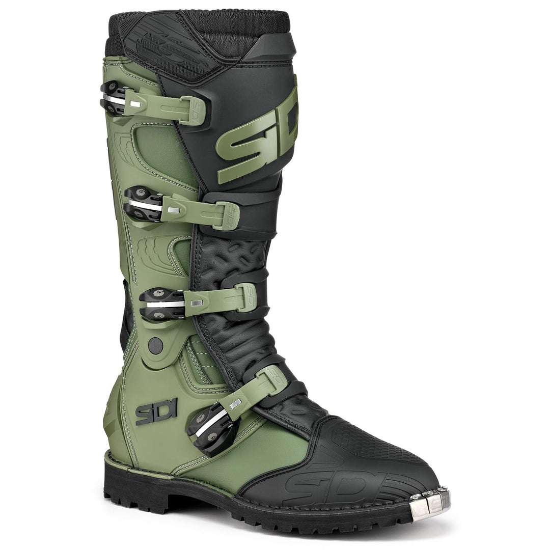Sidi Herren Xpowerenduro Stiefel, Army Schwarz