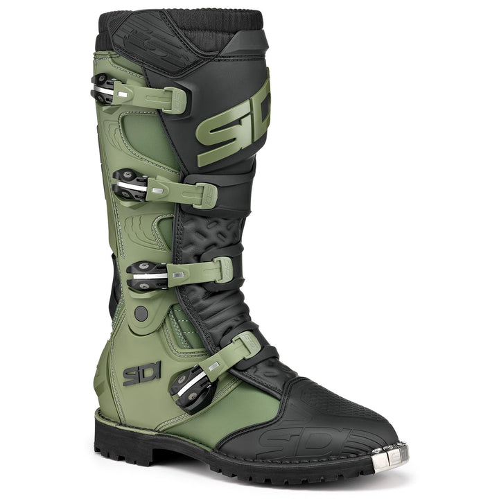 Sidi Herren Xpowerenduro Stiefel, Army Schwarz