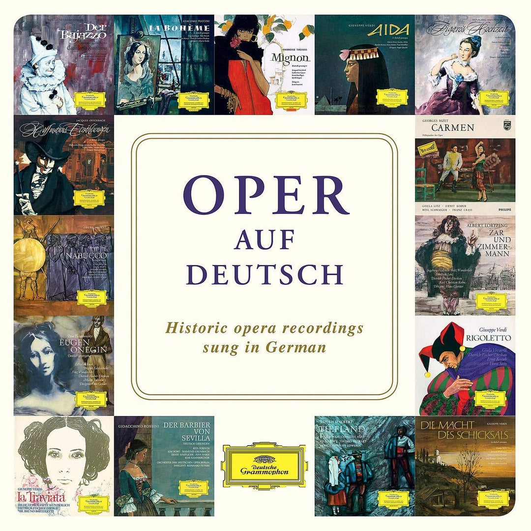 Oper auf Deutsch – legendäre Opernquerschnitte, Audio-CD