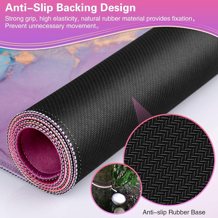 Gaming Mauspad,Mousepad XXL,Mauspad 900x400(35.4X15.7in),Schreibtisch Protector Matte mit Anti-Rutsc