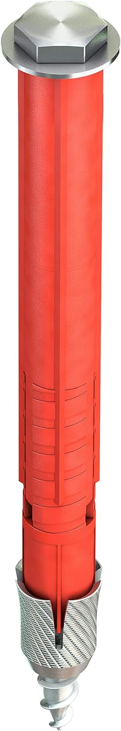 TOX Allzweck-Rahmendübel Apollo KB 10 x 160 mm, Inhalt 25 Stück Dübel und 25 Schrauben, 049101561 10