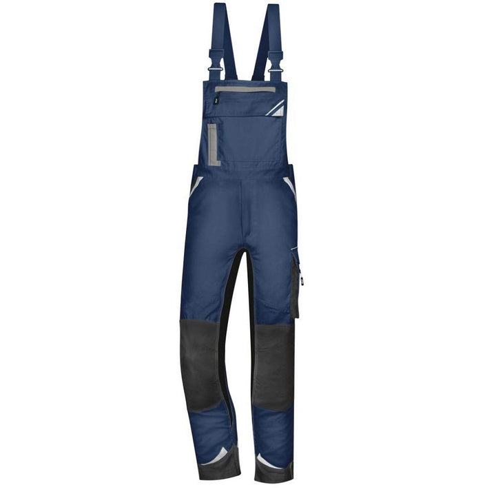 PKA Latzhose Flexolution, optimale Bewegungsfreiheit mit Stretch-Material Dunkelblau 46, Dunkelblau