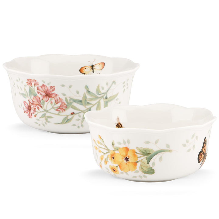 Lenox Schmetterling-Wiese Nistschalen Set von 2, Nistschalen 2er Set