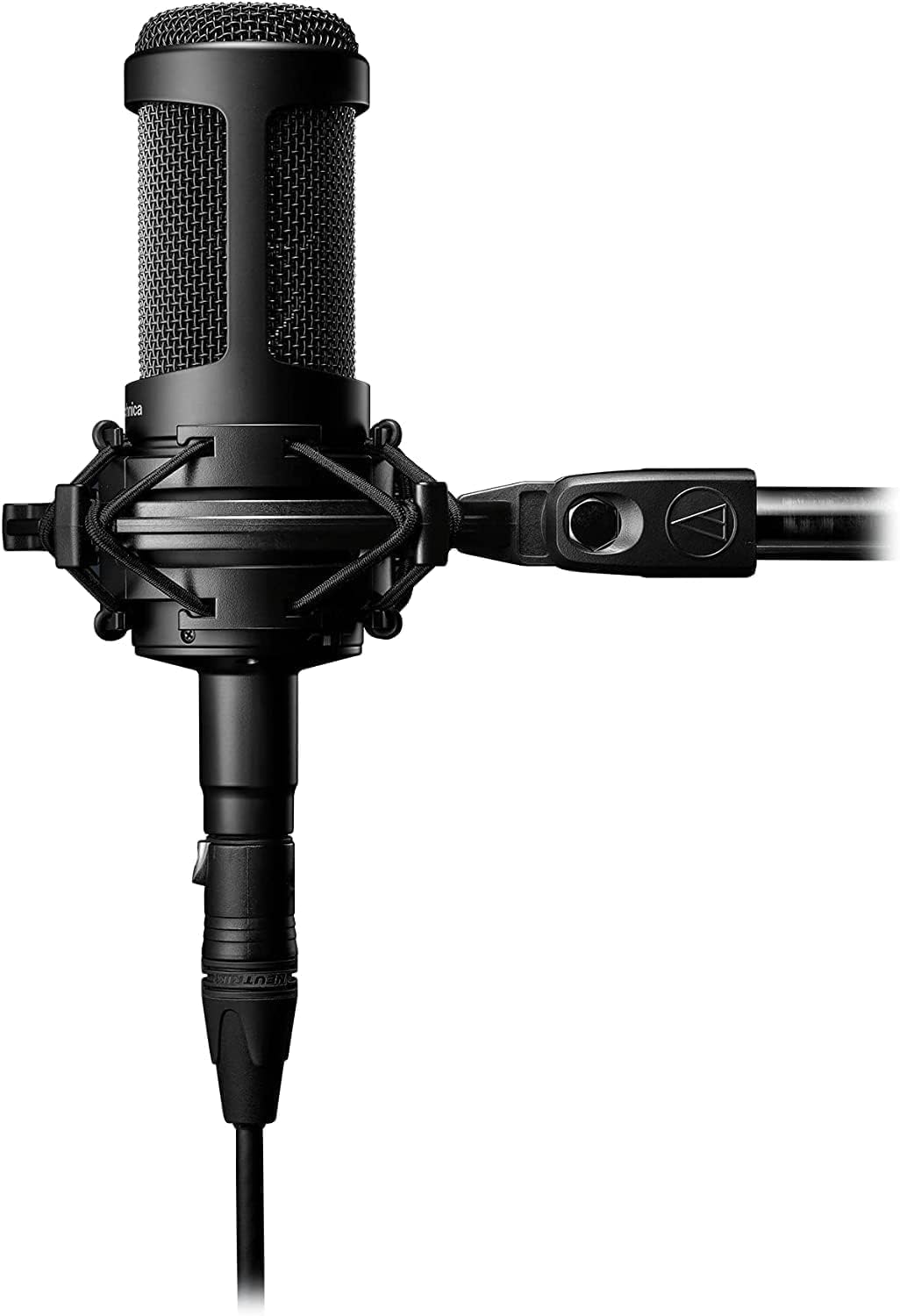 Audio-Technica 2035 Kondensatormikrofon mit Richtcharakteristik Niere Schwarz Single, Single