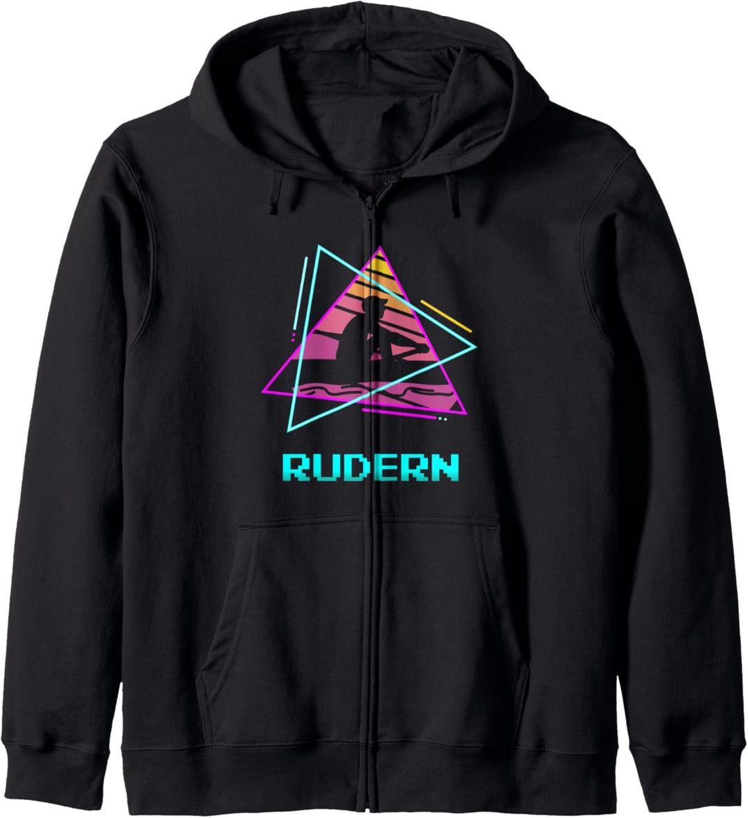Retro Vintage Classic Rudern Ruderer Kapuzenjacke